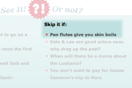 Trust me, I don't want to see you naked