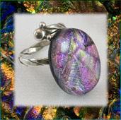 Dichroic Glass Jewelry